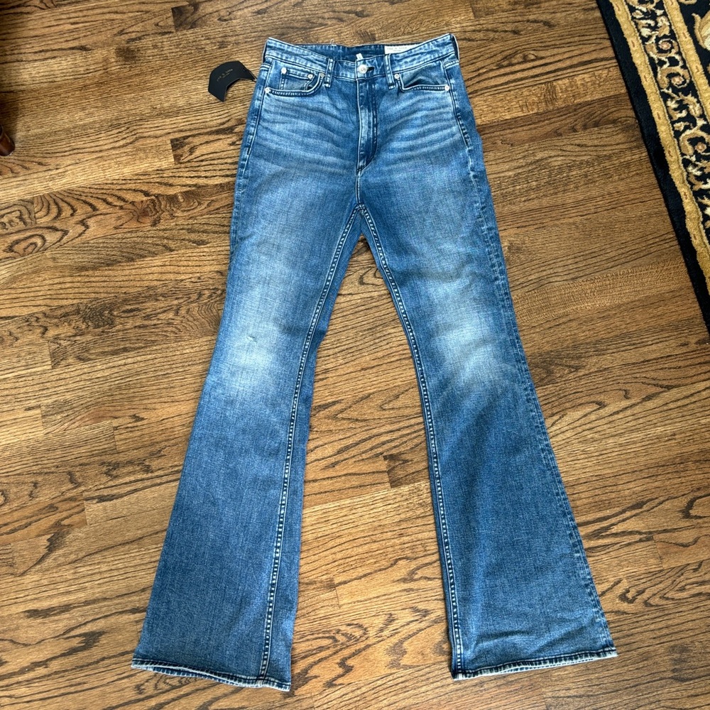 Rag and Bone HighRise Flare Jeans